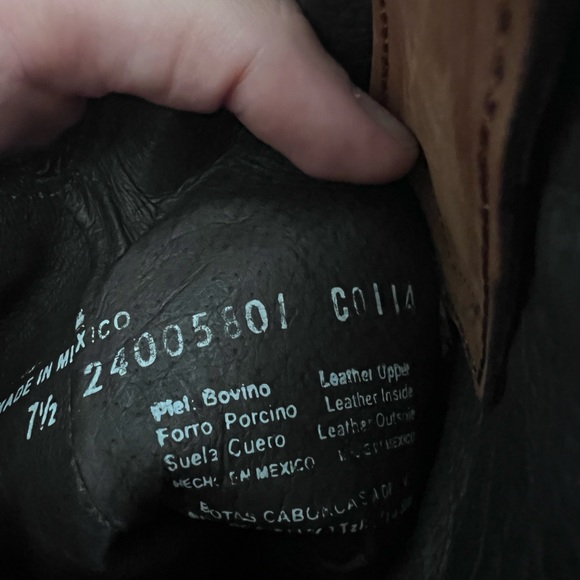 Liberty Black Vegas Fringe Cowboy Boots Brown Western Rodeo Yellowstone Womens - Picture 12 of 12